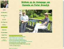 Tablet Screenshot of pieter.breedijk.net